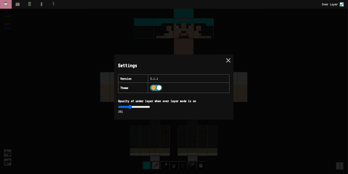 Minecraft Skin Editor 2D News