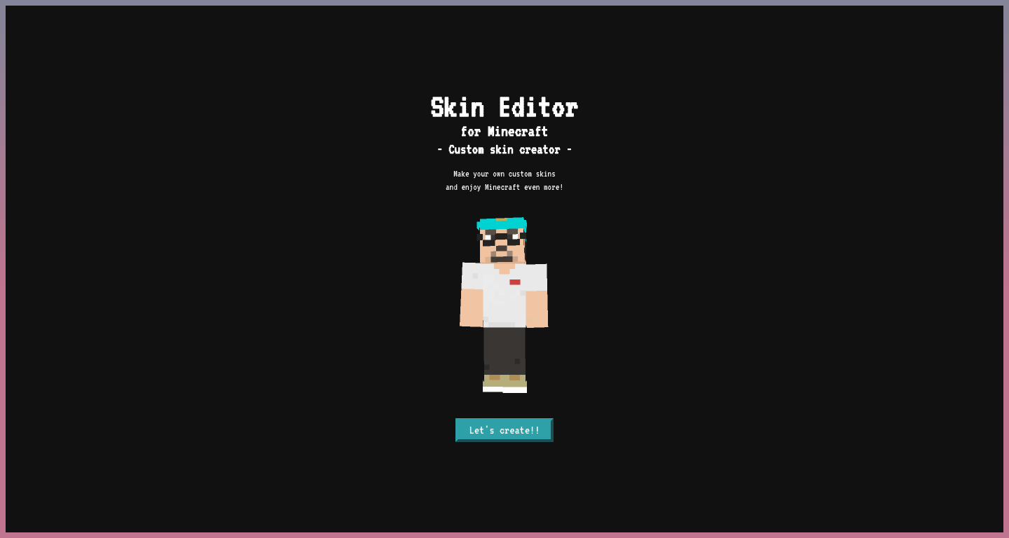 Cover for Skin Editor for Minecraft features