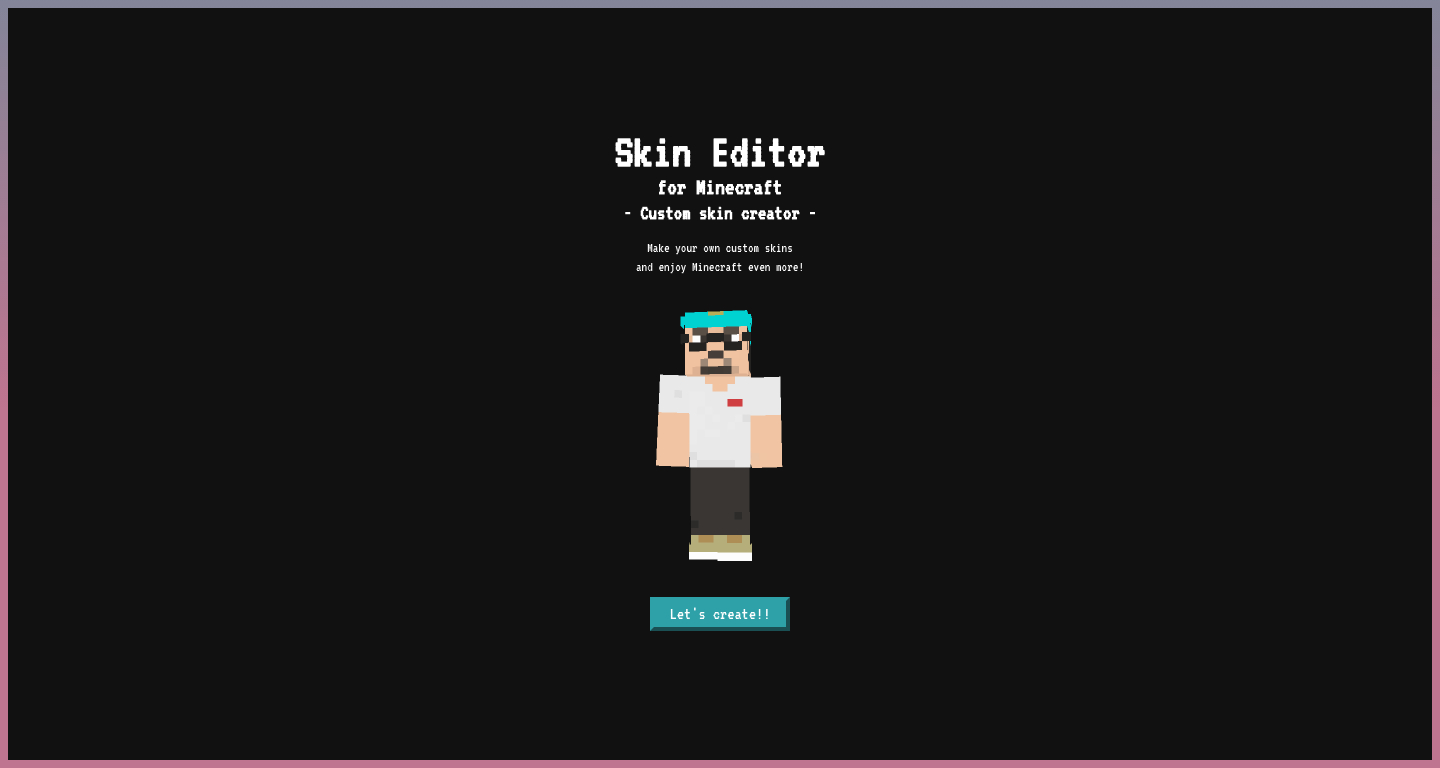 Minecraft Skin Editor : r/desmos